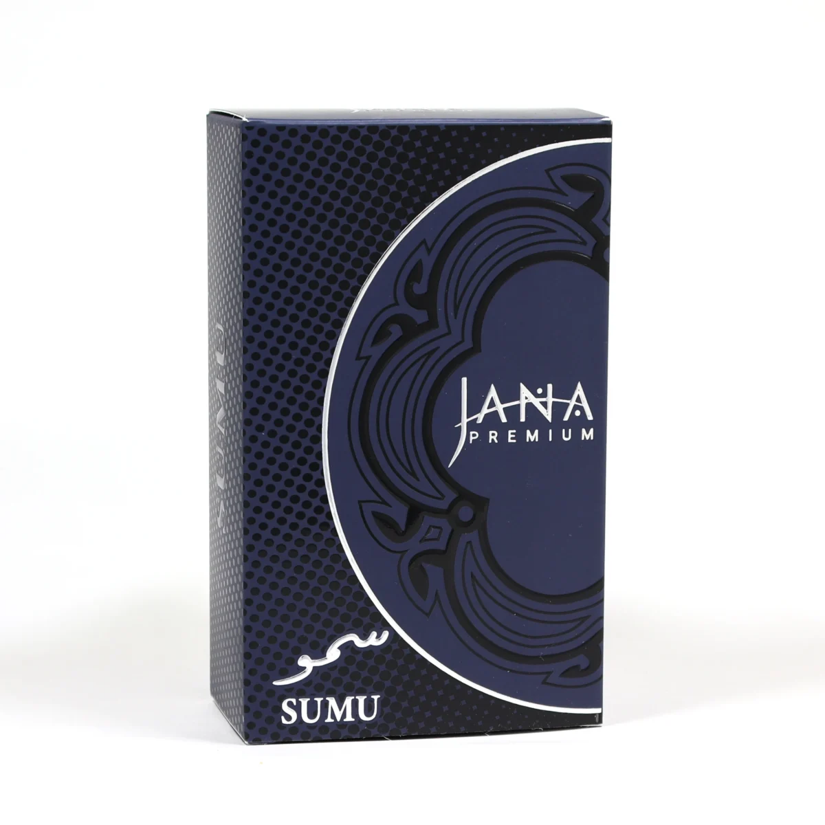 Sumu perfume 50ml purple bottle by Jana Premium with saffron, sandalwood, and amber