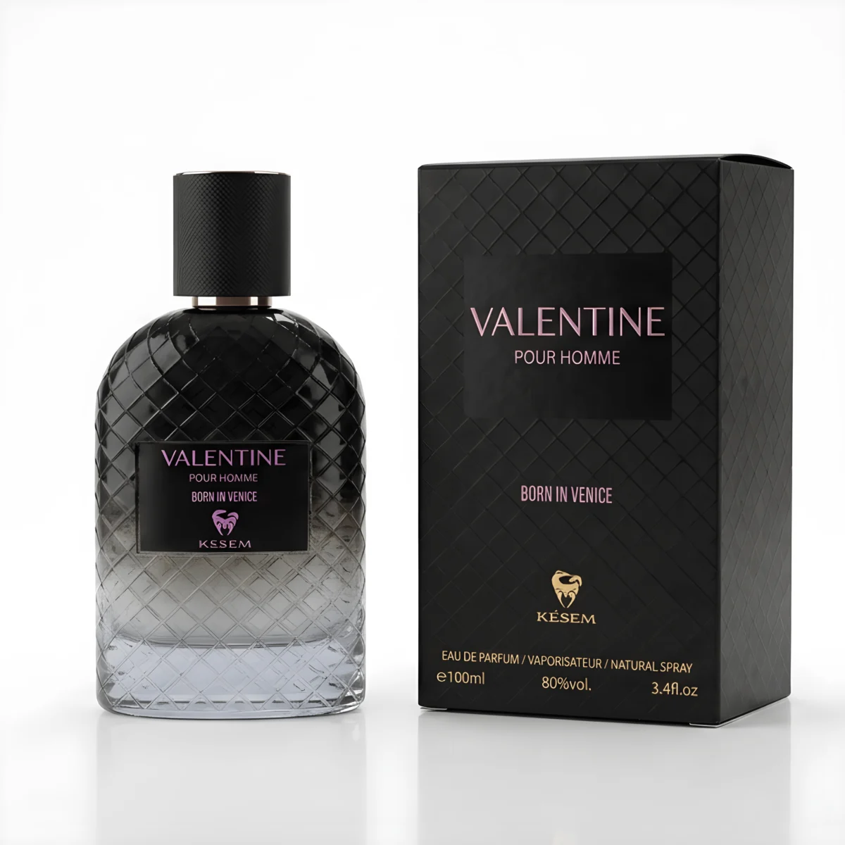 Kesem Valentine Pour Homme Born In Venice perfume for men 100ml bottle